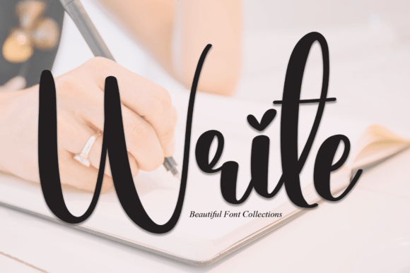 A Font Review: Write, Modern Script for Editorial Identity