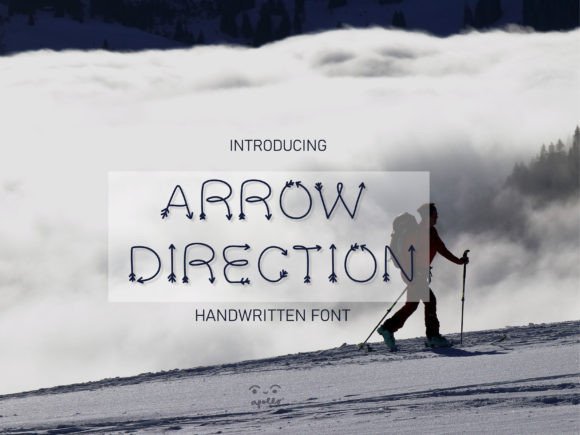 Arrow Direction: A Fresh Handwritten Font for Brand Personality