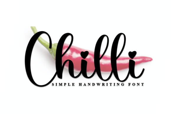 Chilli: A Bold Script Typeface for Digital Branding