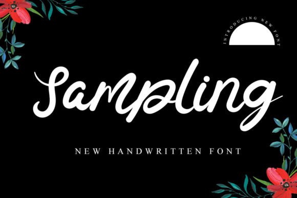 Choosing Sampling: A Modern Script Font for Digital Branding