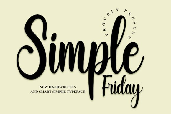 Choosing Simple Friday: The Font That Made My Brand Feel Complete