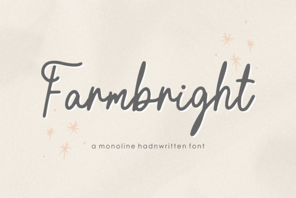 Farmbright: A Handwritten Font That Feels Like Home on Your Website