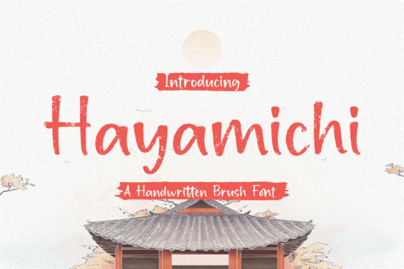 Hayamichi: A Handwritten Brush Font for a More Polished Brand