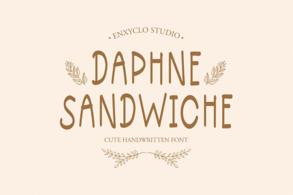 How Daphne Sandwiche Became My Favorite Handwritten Font