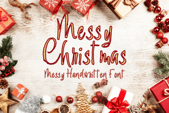 Messy Christmas Font: Adding a Playful Touch to Branding