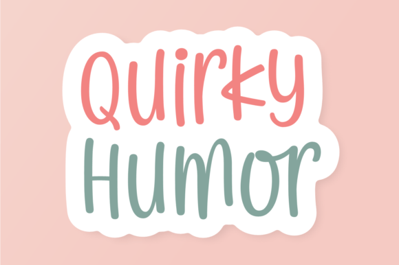Quirky Humor: A Font That Makes Your Brand Smile