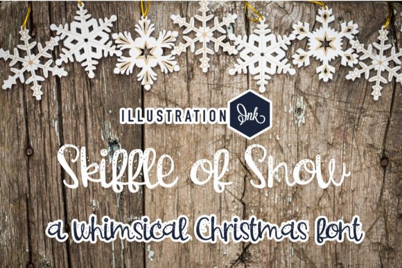 Skiffle of Snow: A Festive Craft Font for Your Winter Projects