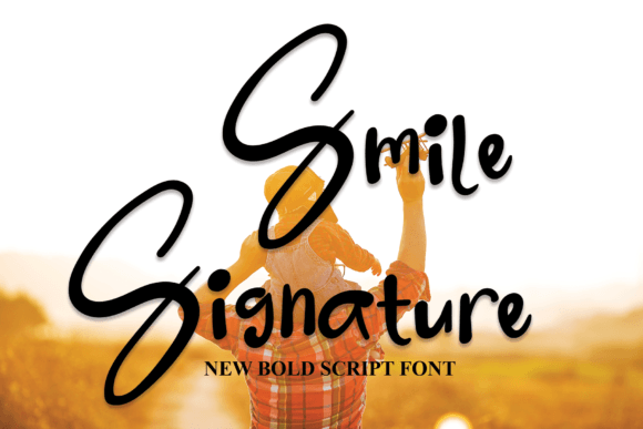 Smile Signature: A Friendly Handwritten Font for Real Branding Projects