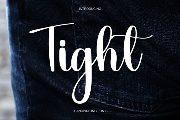 Tight: The Friendly Handwritten Font for Crafters