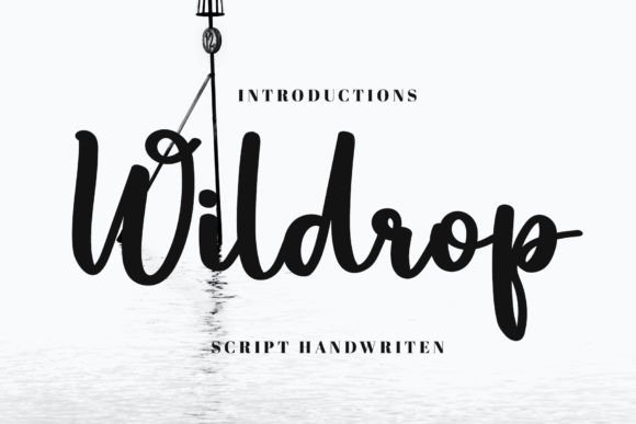 Wildrop: The Makers' Script Font for Handmade Style
